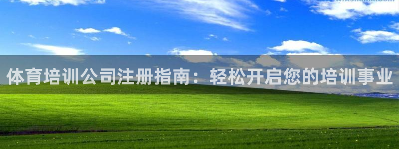 欧陆娱乐有限公司：体育培训公司注册指南：轻松开启您的