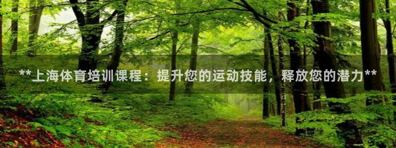 欧陆娱乐登录平台官网：**上海体育培训课程：提升您的