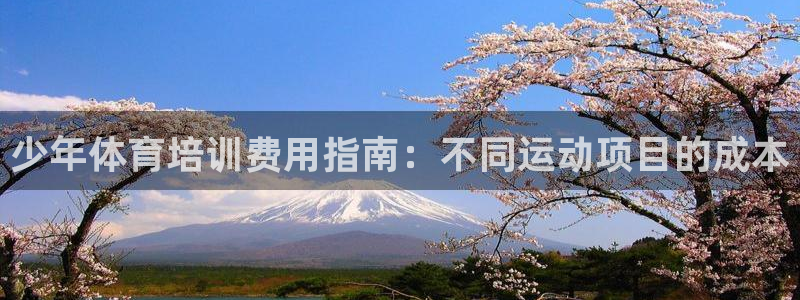 欧陆注册登录入口：少年体育培训费用指南：不同运动项目的成本