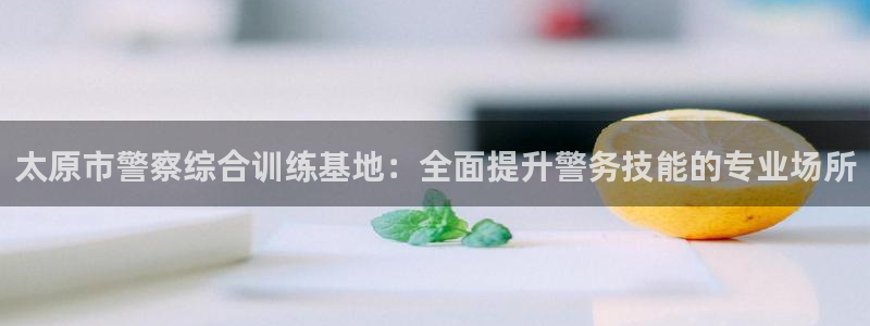 欧陆是什么平台：太原市警察综合训练基地：全面提升警务技能的专