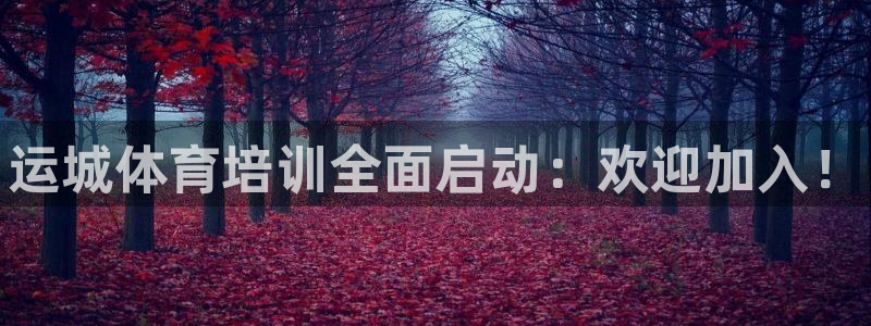 欧陆游戏平台：运城体育培训全面启动：欢迎加入！